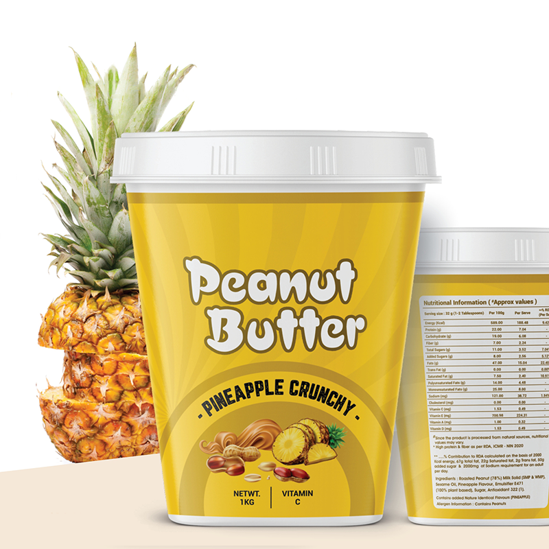 Pineapple Crunchy Peanut Butter