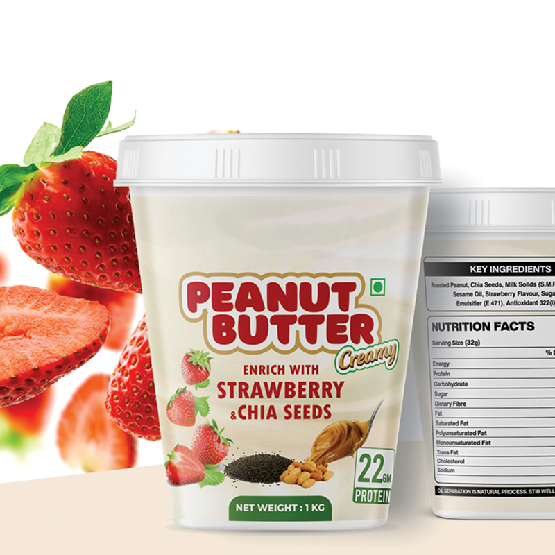 Strawberry Creamy Peanut Butter